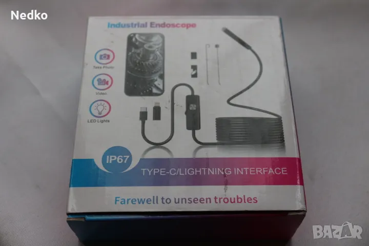 индустриален ендоскоп IP65, снимка 1