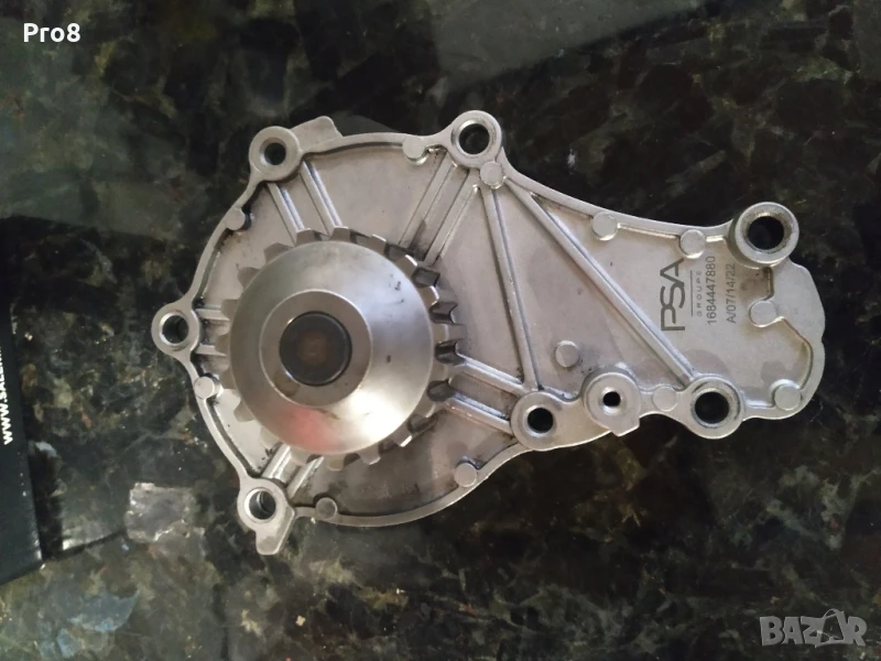 Ангренажем комплект и водна помпа за Пежо 308, снимка 1