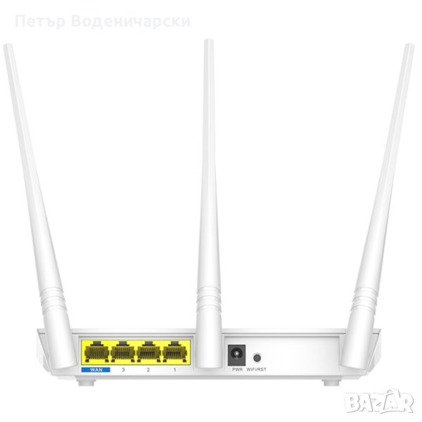 	Рутер Tenda 
Портове LAN	4 x RJ-45
Портове WAN	1 x RJ-45
	
, снимка 1