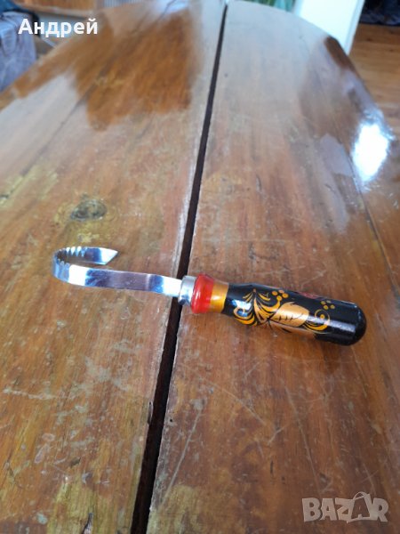 Стар домакински инструмент за дълбане,дълбаене #4, снимка 1