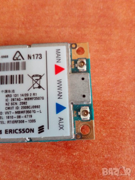 WiFi карта за лаптоп ЕRICSSON F3507g, снимка 1