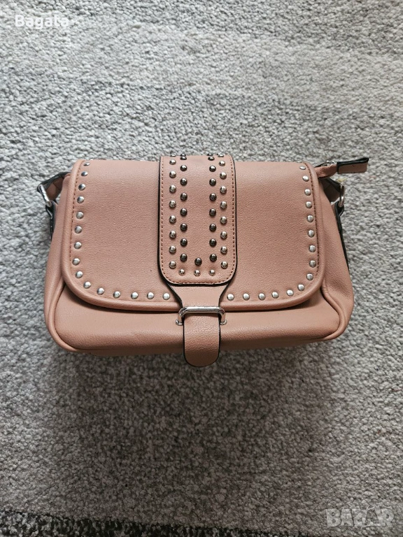 Дамска чанта - цвят - пепел от роза, снимка 1