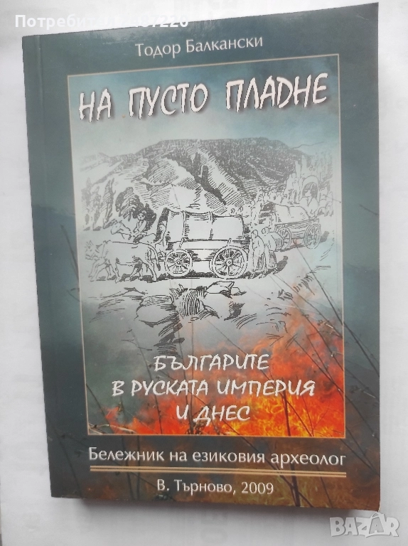 На пусто пладне Тодор Балкански Знак'94 В.Търново 2009 г меки корици , снимка 1