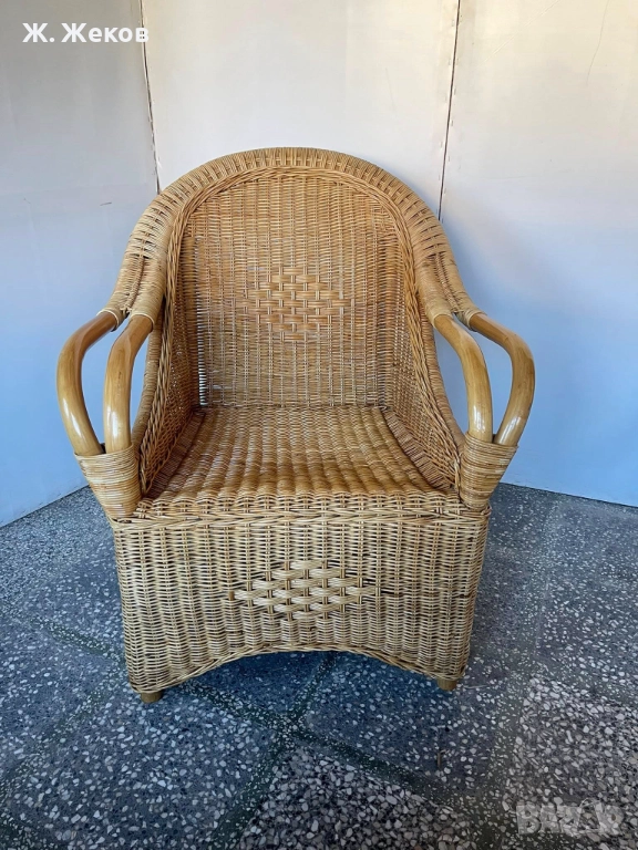 Ратаново кресло, снимка 1