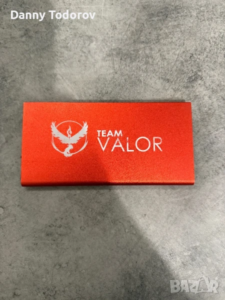 Външна батерия /power bank/ Game Evolution Pokemon Go Team Valor, 10000 mAh, червена, снимка 1