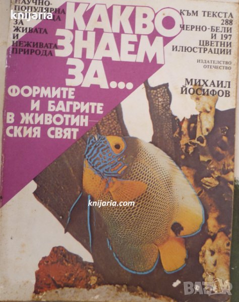 Какво знаем за... формите и багрите в животинския свят, снимка 1