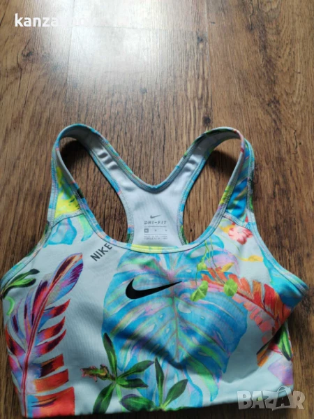 nike sport bra - страхотно дамско бюстие КАТО НОВО М , снимка 1