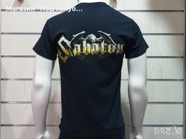Нова мъжка тениска със ситопечат на музикалната група SABATON - Heroes on tour, снимка 3 - Тениски - 30162504