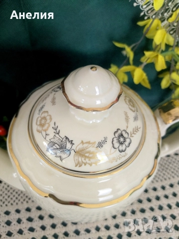 Цвят слонова кост Schirding Bavaria -Барок, снимка 3 - Чаши - 52281857