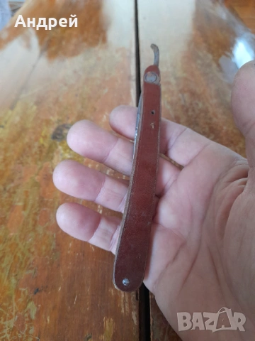 Стар бръснач #6, снимка 3 - Други ценни предмети - 53193086