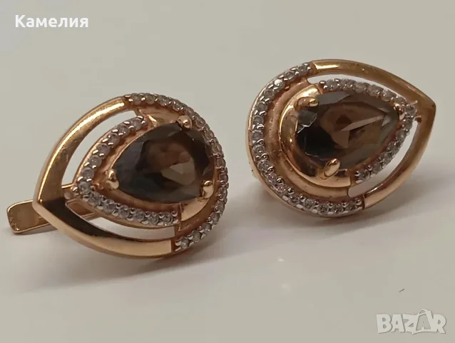 Руско злато. Комплект, снимка 3 - Бижутерийни комплекти - 56445877