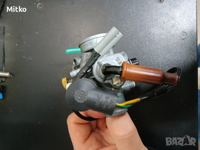 Карбуратор Weber 12 0M за скутер/мотопед/atv, снимка 5 - Части - 54023614