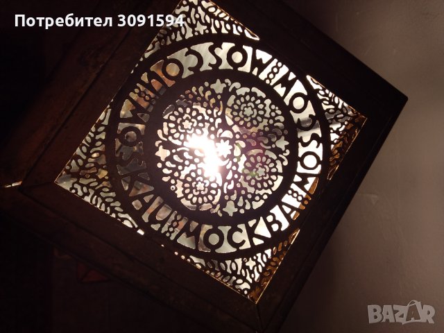 Колекционерска Рядка винтидж съветска ретро  нощна лампа Светлините на Москва настолна лампа, снимка 2 - Антикварни и старинни предмети - 42319010