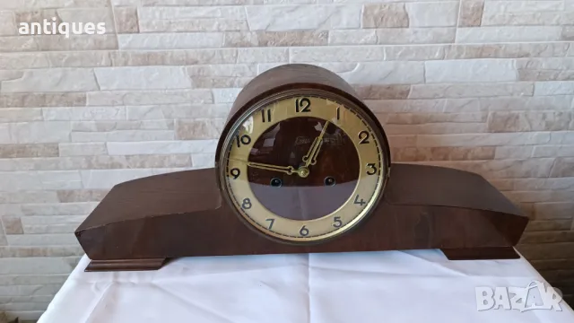 Стар каминен часовник - Emes - Germany - Антика - 1960", снимка 1