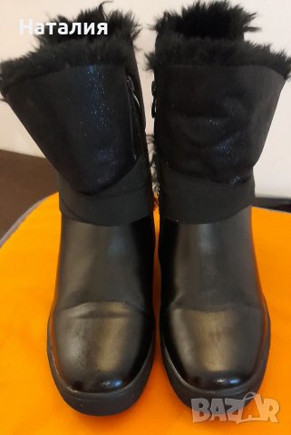 Зимни ботуши от естествена кожа., снимка 3 - Детски боти и ботуши - 36633635