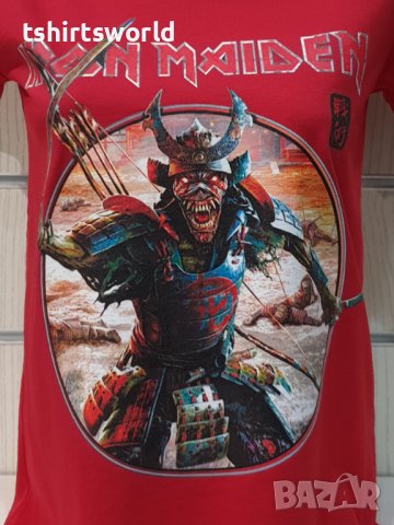 Дамска тениска с дигитален печат на музикалната група IRON MAIDEN - Senjutsu Album Palace Circle, снимка 2 - Тениски - 37106770