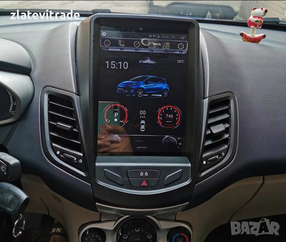 FORD FIESTA 2009 - 2016 ВЕРТИКАЛНА АНДРОИД НАВИГАЦИЯ, 9717, снимка 2 - Навигация за кола - 38061204