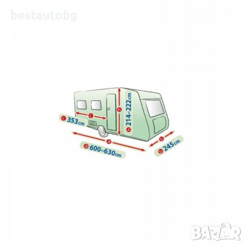 Покривало за каравана Kegel Mobile Garage - Размер 630ER 600-630см, снимка 4 - Аксесоари и консумативи - 37808633