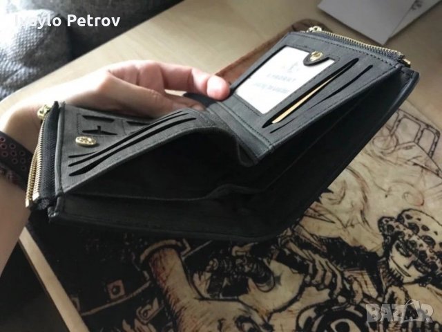 Модерен мъжки портфейл/ портмоне  със RFID ЗАЩИТА, снимка 7 - Портфейли, портмонета - 29559206