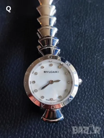 комплект часовник, пръстен и обеци BVLGARI, снимка 11 - Бижутерийни комплекти - 50417922