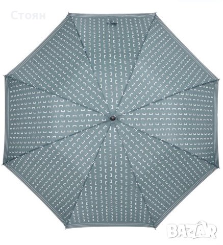 Дъждовен чадър-бастун Автоматичен Veraman White Shapes Lines 86 см