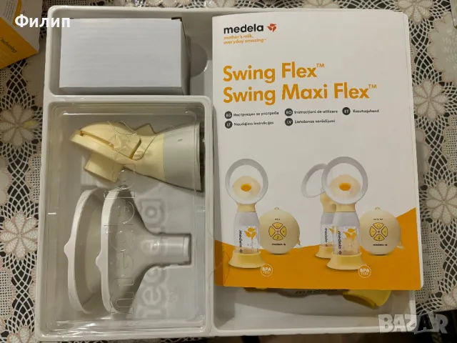 Medela swing flex автоматична помпа за кърма, снимка 2 - Помпи за кърма - 48838783