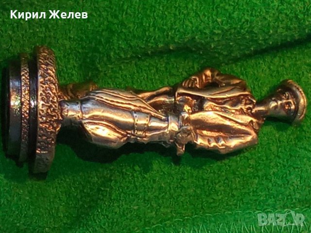 ГОЛЯМА МЕТАЛНА СРЕБРИСТА КОЛЕКЦИОНЕРСКА РЯДКА АРТ ФИГУРКА СТАТУЕТКА Магнит НЕ я ЛОВИ 38416, снимка 18 - Колекции - 41398935