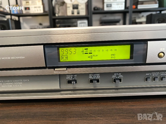 Реверсивен касетен дек Denon, снимка 7 - Декове - 54255900