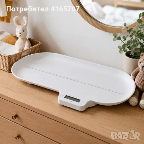 Електронна бебешка везна - За следене на теглото на вашето бебе, снимка 7 - Други - 55729844