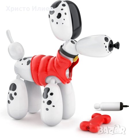 Интерактивно куче балон робот 60 функции звуци движения далматинец, снимка 2 - Електрически играчки - 44259442
