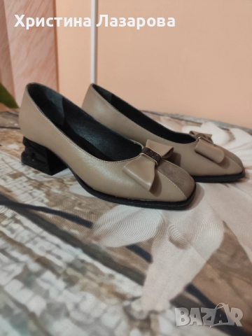 Чисто нови и много красиви дамски обувки 36 номер, снимка 3 - Дамски обувки на ток - 51942526