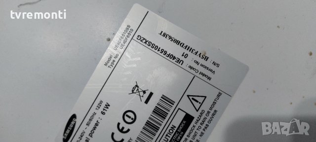 T-con Board BN41-01939C for Samsung UE40F6510, снимка 6 - Части и Платки - 37743896