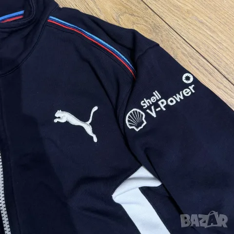 Мъжко горнище Puma x BMW | S размер, снимка 3 - Спортни дрехи, екипи - 56204508