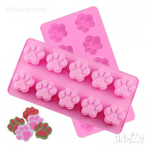 3785 Форма за печене с 10 лапички, снимка 5 - Форми - 38921780