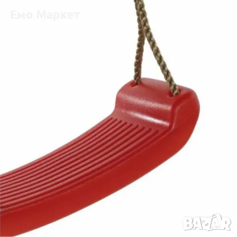 Пластмасова детска люлка без облегалка, стабилна и лека, включени въжета, снимка 3 - Други стоки за дома - 49942816