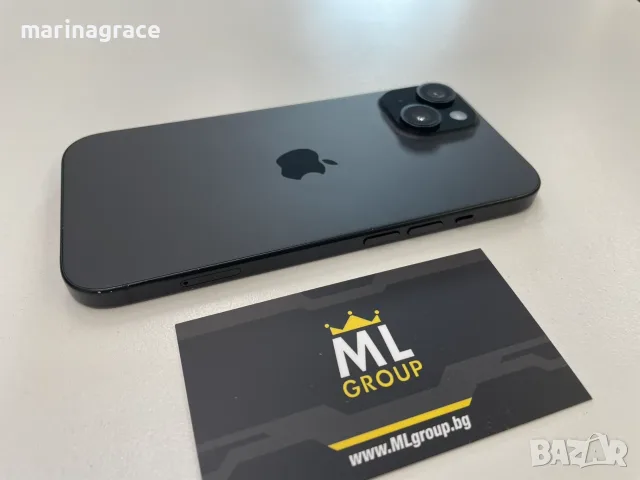 iPhone 15 128GB Black, втора употреба, снимка 3 - Apple iPhone - 55785905