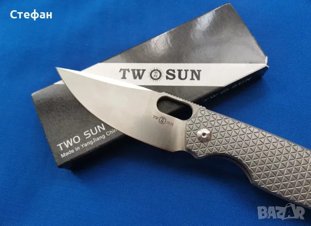 ХИТ ЦЕНА Сгъваем нож TwoSun TS430, снимка 4 - Ножове - 55954643