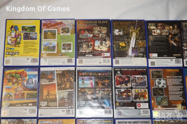 Игри за PS2 The Simpsons/Gladiator/Legion/Kessen/Catwoman/Marvel/Tekken 4/Godfather/Rayman/MikeTyson, снимка 7 - Игри за PlayStation - 53935685