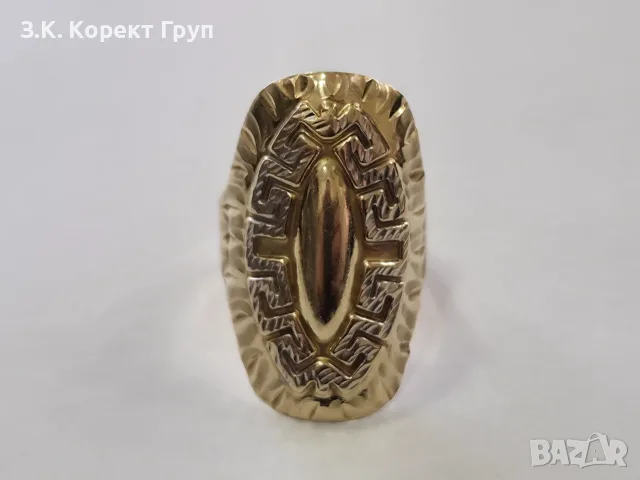 Дамски златен пръстен 14К 585 / 2,87 гр., снимка 2 - Пръстени - 55853428