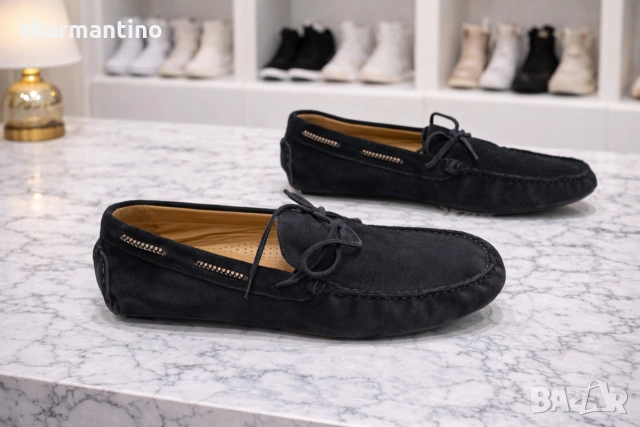 Zara N 45 кожени мокасини