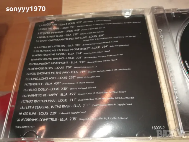 ELLA & LOUIS CD 1910241839, снимка 17 - CD дискове - 47644313