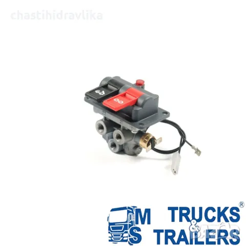 Пневматичен бутон с две функции BERTOCCO D1321005