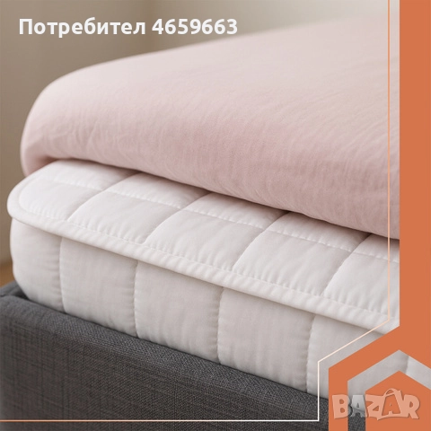 Двойна електрическа термоподложка за матрак с 2 дистанционни управления 203×152 см, снимка 3 - Олекотени завивки и одеяла - 52526210