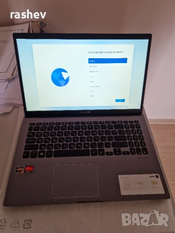 Лаптоп ASUS M509DA | Ryzen 3 | 8GB RAM | 256GB SSD , снимка 10 - Лаптопи за работа - 54039971