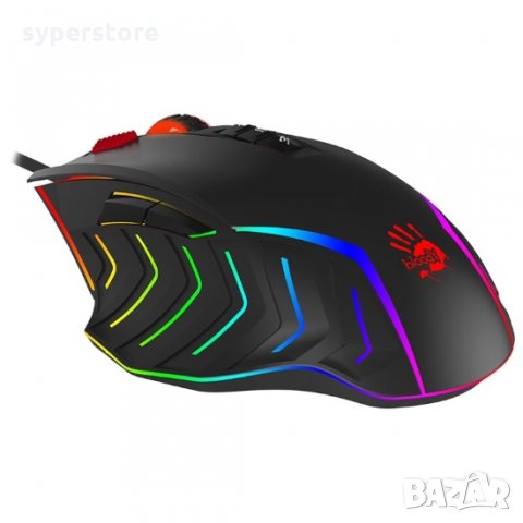 Мишка Геймърска Оптична USB A4Tech BLOODY J95s 8000cpi 8btns BC3332-S RGB Gaming Mouse, снимка 2 - Клавиатури и мишки - 32079751