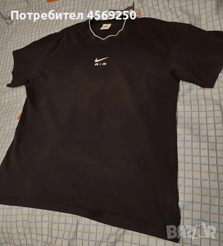 Оригинална тениска Nike Air – Чисто нова, Размер M (Oversize fit), снимка 2 - Тениски - 54314872
