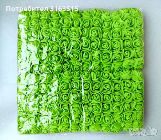 Рози фоам 2см, снимка 9 - Изкуствени цветя - 33945324