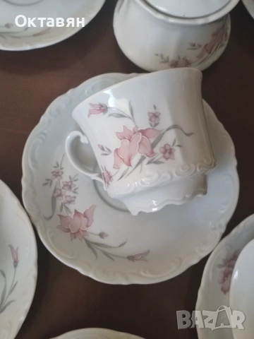 Порцеланов сервиз за кафе/чай, снимка 9 - Сервизи - 54242056