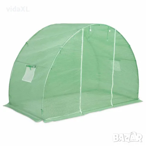 vidaXL Оранжерия, 4,5 м², 300x150x200 см, снимка 4 - Оранжерии - 56147596
