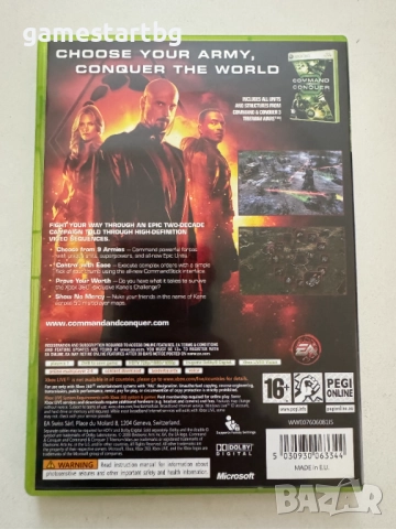   Command and Conquer 3: Kane's Wrath за Xbox 360/Xbox one, снимка 2 - Игри за Xbox - 52340922